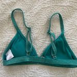 Blue Glitter Bikini Top Photo 1