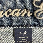 American Eagle  Distress Denim Jean Jacket Photo 11