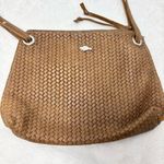 Roots  Brown leather Woven crossbody Bag‎ Photo 6