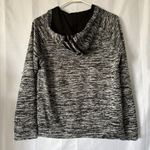 Adidas  Activewear Running Hood‎ Fleece Jacket Womens Size S Grey/black Photo 5