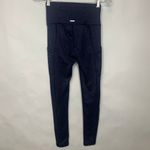 Aerie  Sz Small Dark Blue Leggings Hip Pockets Photo 1