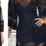 Alice McCALL Ready Girl Black Lace Fringe Dress with Tassels Size US 6 Photo 2