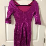 Lulus Pink Sparkly Party Dress Photo 2