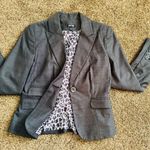 Apt. 9 Women’s  Gray Pinstriped Blazer in size 4 Photo 1