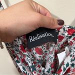 Realisation Par  The Montague Mini Sundress - White Batik Floral -Size small Photo 4