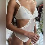 We Are HAH Key To Ur Heart Bodysuit in La Crème Size Large NWT Photo 1