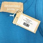 ARAMINTA JAMES Everyday Knit Tank Top Women 6/XS Blue Resort City Travel NWT Photo 4