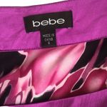 Bebe  One Shoulder Silk Multicolor Blouse Photo 13