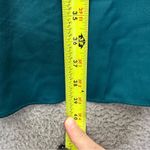 Old Navy Sleeveless V Neck Satin Shift Dress Dark Teal Knee Length Women's XXL Photo 6