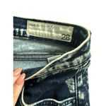 Rag and Bone  Dark Wash Tie dye Stretch Skinny Jeans Size 28 Photo 1