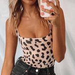 Princess Polly Leopard Print Bodysuit Photo 0