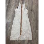 Banana Republic  Petite Linen-Blend Midi Dress Size 8 Petite NWT Photo 5