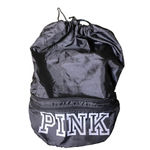 PINK - Victoria's Secret Victoria's Secret PINK Convertible Backpack/Fanny Pack Black/White Photo 7