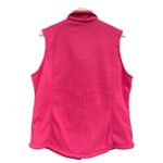 Lands' End Fleece Zip Up Vest Hot Pink Size 14-16 Large GUC Outdoors Hotpcore Photo 1