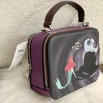 Coach Disney Ursula Motif Crossgrain Leather Box Crossbody Handbag Photo 2