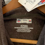 NFL NWT! Women’s Cleveland Browns football brown/gray hoodie sweatshirt Size XL Photo 3