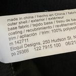 Eloquii  Women's Black Faux Leather Vegan Sleeveless V Neck Mini Tank Dress 16 Photo 3