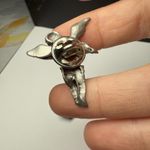 Cherub Angel / Snowman Lot Of 2 Tack Lapel Pin Pewter Tone Christmas Silver Photo 7