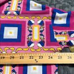 LuLaRoe Disney  small Irma loose knit tunic Donald Duck square pattern high low Photo 3