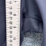 Lululemon Womans Leggings 4 Black Floral Fade Rouched Ankle Photo 4