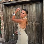 ZARA  dress maxi bodycon fitted halter plunge neck open back evening wedding Photo 7