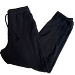 LSPACE Black‎ Waffle Knit Drawstring Waist Pants Women's Small Black Size undefined Photo 0