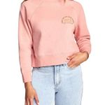 RVCA  Good Times Crewneck Sweatshirt blush Pink Size XS Photo 0
