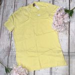 PINK - Victoria's Secret Pink Half Button Down T Shirts Short Sleeve Summer Casual Loose Fit Tops Photo 0