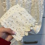 Free People Lace White Eyelet Pants Photo 10