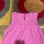 Roller Rabbit  Clarissa Midi Dress Magenta Purple 100% Cotton Women’s Size Small Photo 2