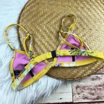 Triangl yellow floral bikini top‎ Photo 2