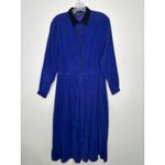 Eddie Bauer Vintage 1990s Corduroy Embroidered Midi Dress Small Petite Photo 5