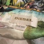 Diesel NWOT  Women Floral Midi Dress Oversized Size XXS Pocket Photo 3