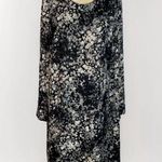 AGB Dress AGB shift Dress black/grey size 12 NWT lined, back zipper, glittering Photo 0