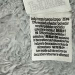 PINK - Victoria's Secret PINK Victoria’s Secret Light Gray Teddy Fleece Zip-Up Jacket Size Medium Photo 11