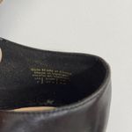 ALDO Black Leather Ankle Strap Pointed Toe Ballet Flats Size 7 Photo 8