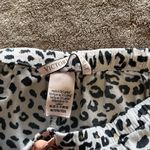 Victoria's Secret VICTORIA’S SECRET Leopard Print Wide Leg Drawstring Comfy Pajama Pants Sz M EUC Photo 3