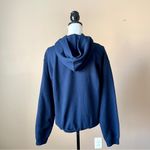 Gildan  | Navy Blue Girl Scouts Kangaroo Pocket Hoodie Sweatshirt Sz S Photo 4