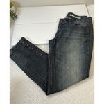 DKNY  Denim Jeans with Button Detail Dark Wash Casual‎ Pants women's size 12 Photo 7