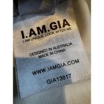 I am gia I.AM.GIA Karissa Bodysuit White Size S (4-6) Sheer Panel Lingerie-Inspired Photo 4