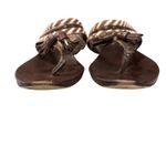 Giorgio Armani  Calf Hair tassel Sandals Flats, Size 38.5 (US size 7.5) Photo 2