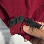 MANGOPOP  Burgundy V-neck Body Suit - Short sleeves - Size XL Photo 3