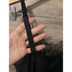 Wacoal Embrace Lace Slip Dress Black Ivory New Sz M Sexy Sheer Embroidered Photo 7