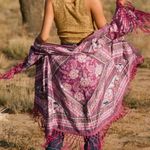 Arnhem Azalea Fringe Kimono in Pink worn twice EUC oversized XS/S $ 225 retail Photo 14