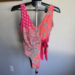 Sundance  Radiant Medallion‎ Pendant Wrap Swimsuit One Piece Womens Tie Paisley S Photo 1