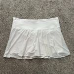 Athleta A-Game 14" white laser cut tennis skirt size 3X Photo 1