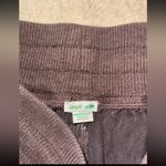 Aerie Womenâs Dark Purple/Brown Ribbedâ Woven Lyocell Joggers Size Xsmall Photo 6