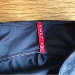 Spanx Black Faux Leather Camo Print Leggings, Size S, EUC Photo 3