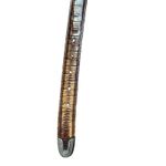 Brighton Belt Womens Medium Brown Croc Embossed Leather Silver Buckle B6208 Photo 3