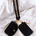 Lululemon Dual Pouch Wristlet Black/Gold Photo 0